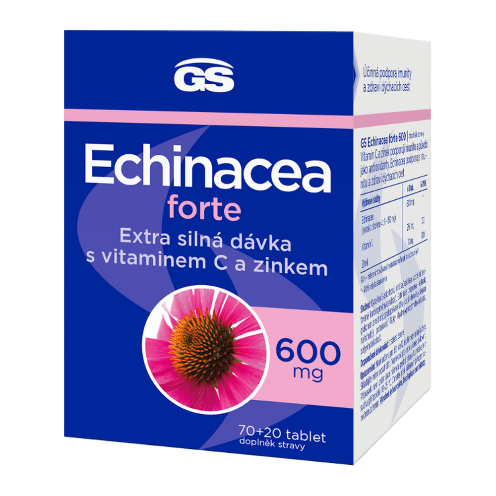 GS Echinacea Forte 600 mg 70 + 20 tablet