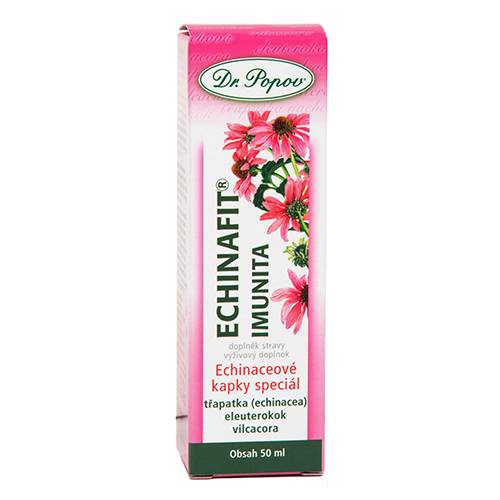 Dr. Popov Kapky bylinné Echinafit imunita 50 ml