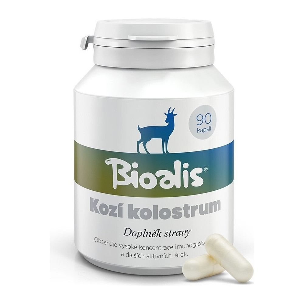 Bioalis kozí kolostrum 90 tobolek