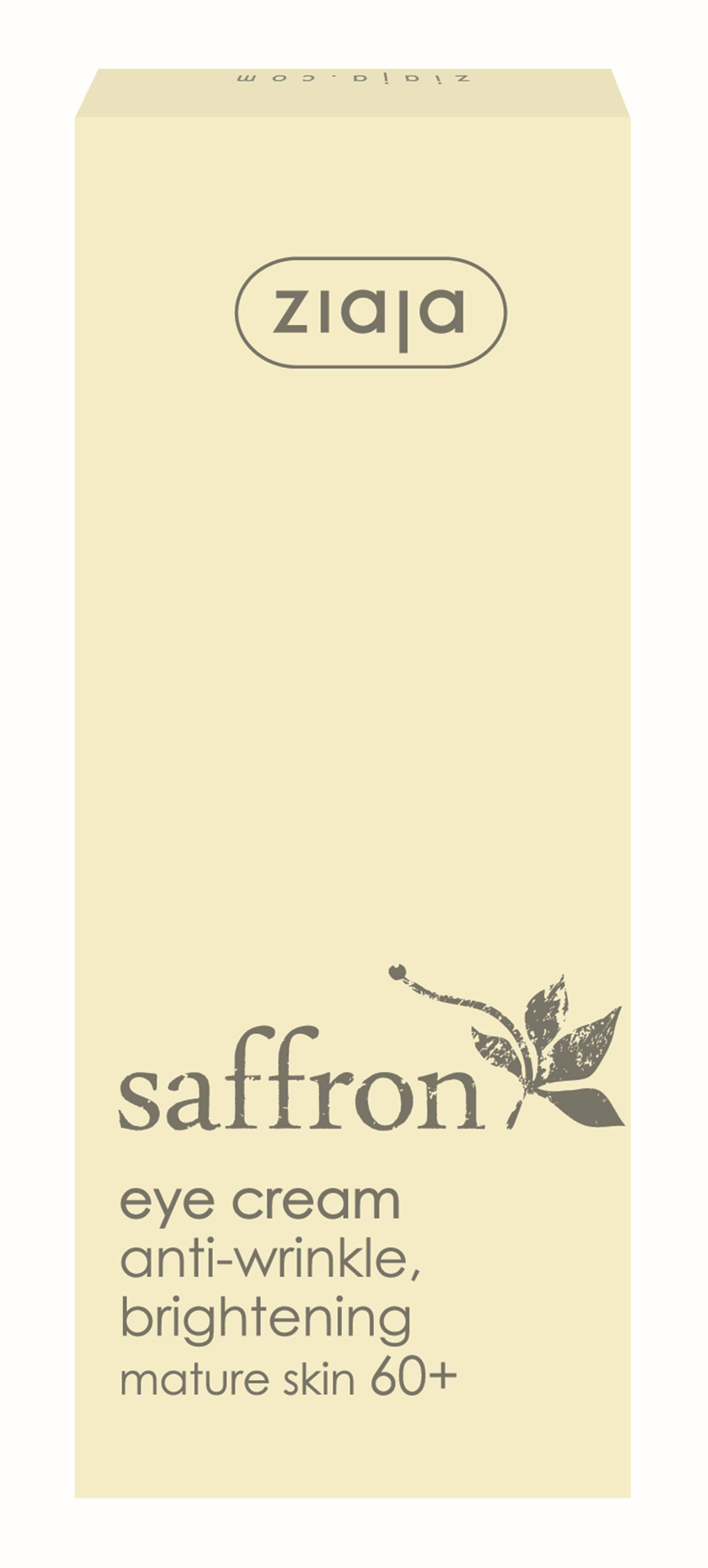 Ziaja Śafrán Oční krém proti vráskám vyhlazující 15ml