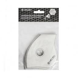 Helbo Náhradní karbonový filtr pro polomasku - respirátor proti smogu a virům