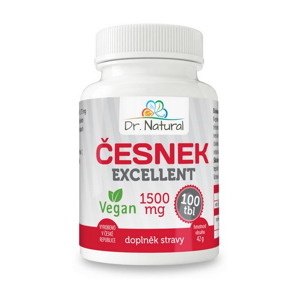 Dr. Natural ČESNEK Excellent 1500mg 100 tbl.