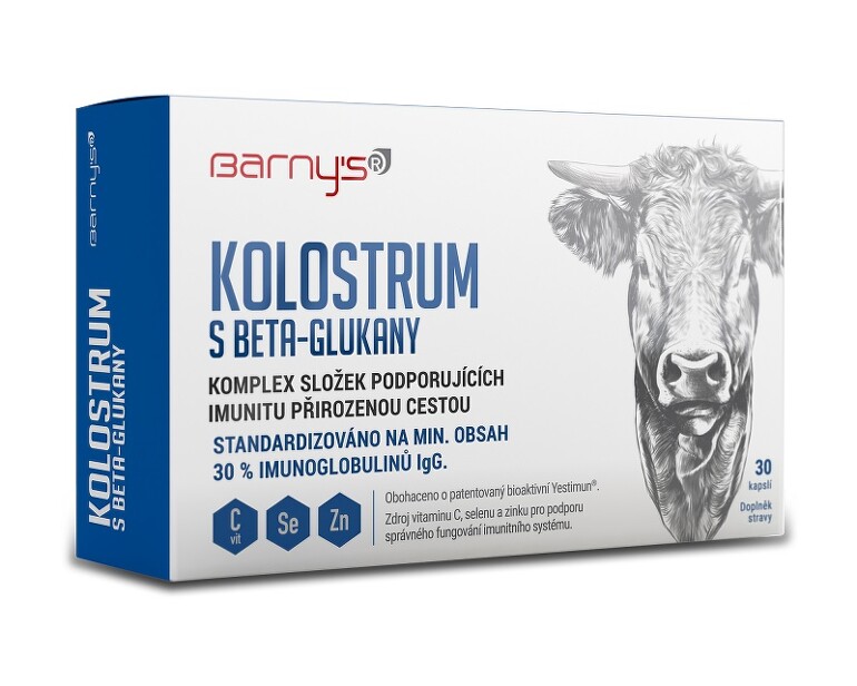 Barny`s Kolostrum synermune 30 kapslí