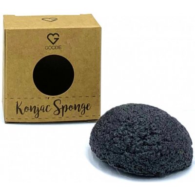 Goodie Konjac houbička Aktivní uhlí 1 ks