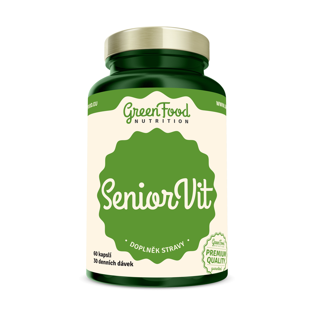 GreenFood SeniorVit 60 kapslí