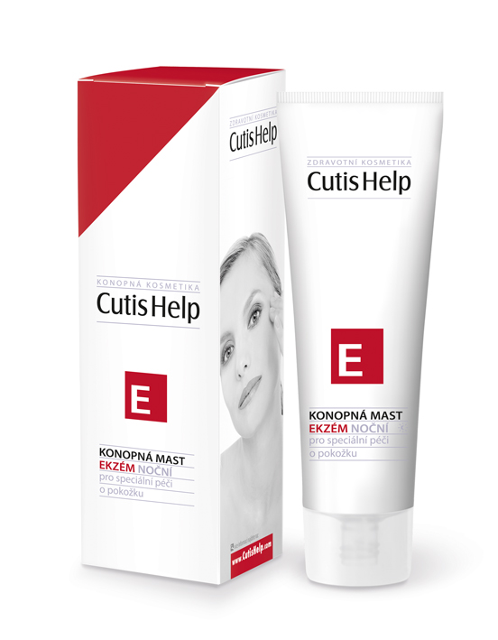 CUTISHELP Ekzém Konopná noční mast 100 ml