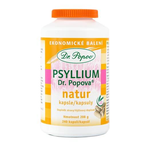 Dr.Popov Psyllium 240 kapslí