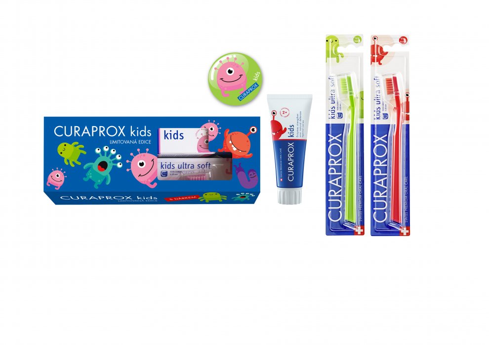 Curaprox Kids dětská zubní pasta od 2 let jahoda 60 ml