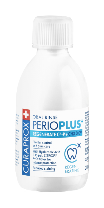 Curaprox Perio Plus+ Regenerate ústní voda 200 ml