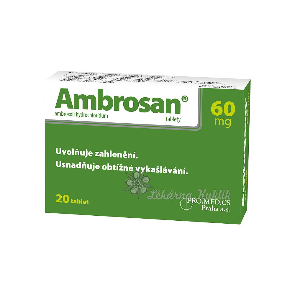 Ambrosan 60 mg por.tbl.nob. 20 x 60 mg
