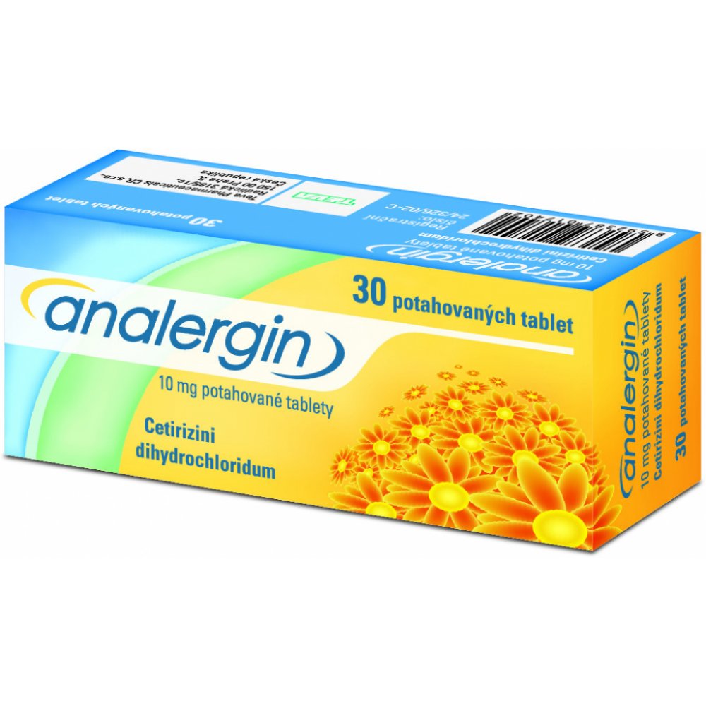 Analergin por.tbl.flm. 30 x 10 mg