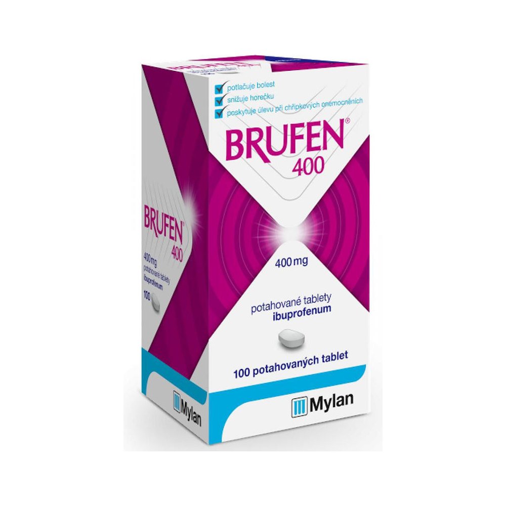 Brufen 400 tbl.flm. 100 x 400 mg
