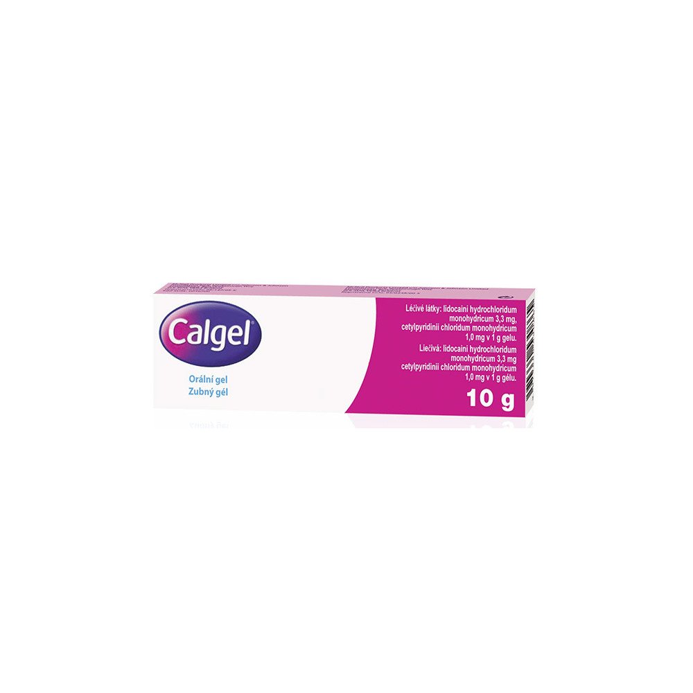 Calgel 3,3 mg/g+1 mg/g prm.gel 1 x 10 g