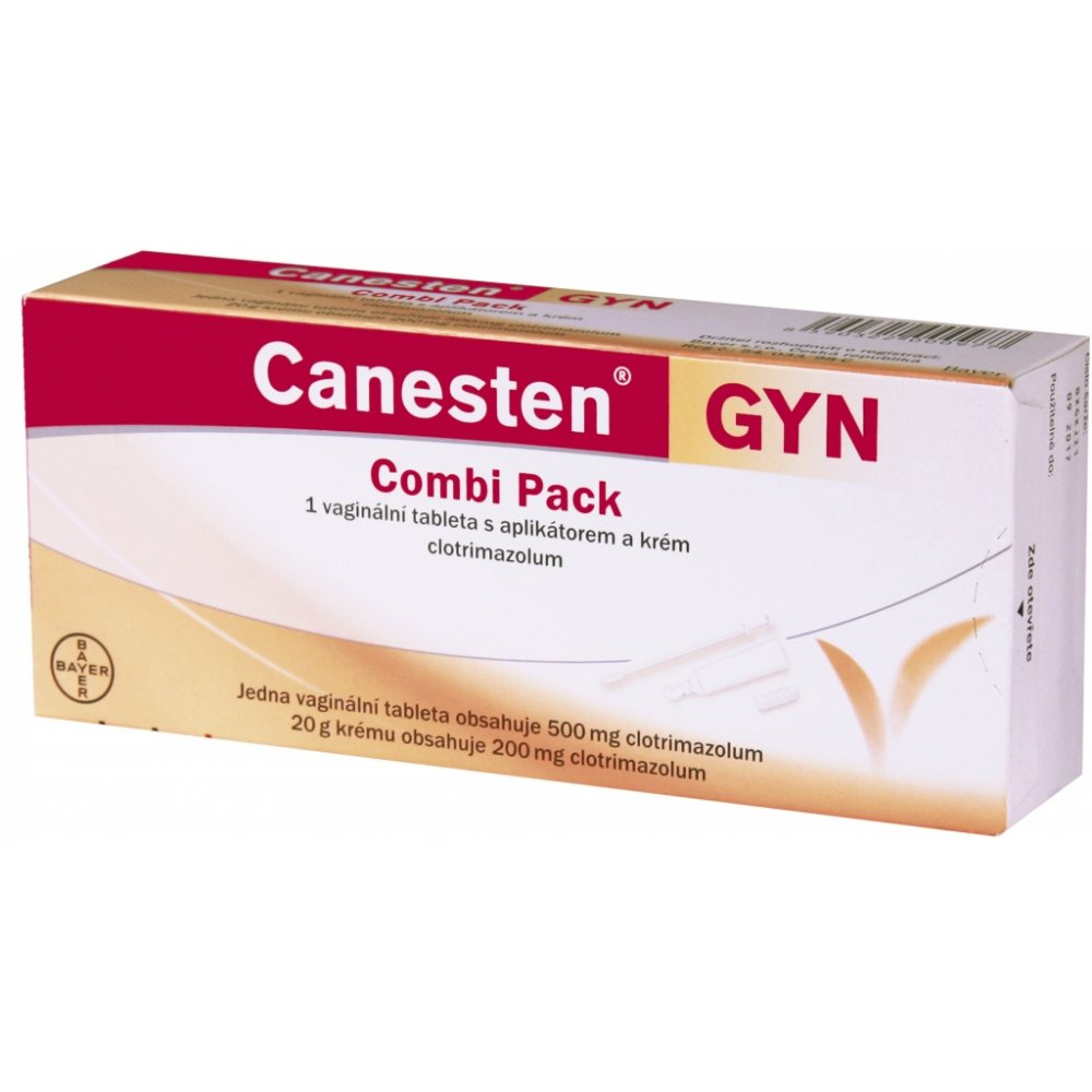 Canesten Gyn Combi Pack vag.tbl.1+drm.crm.20gm