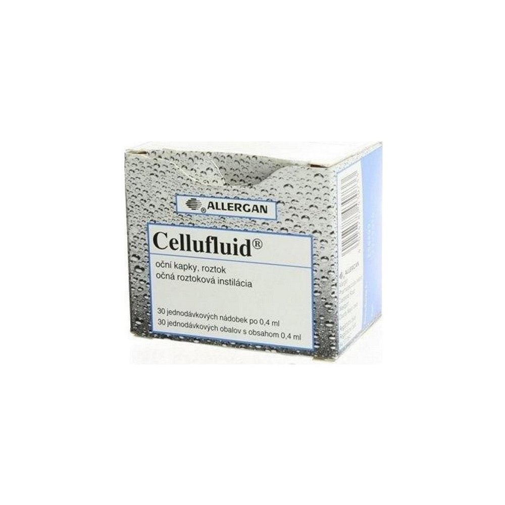 Cellufluid oph.gtt.sol. 30 x 0,4 ml/2 mg