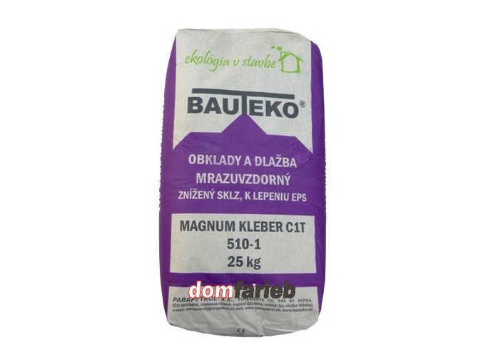 Lepidlo na obklad a dlažbu bauteko magnum kleber C1T