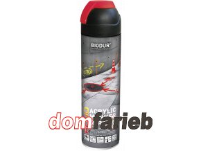 BIODUR Constrcution marking spray red
