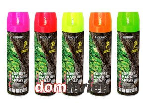 Spray Biodur Forest značkovací fluo rimark