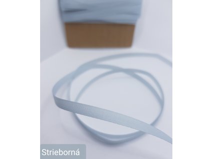 textband textilná páska na žalúzie strieborna 10bm