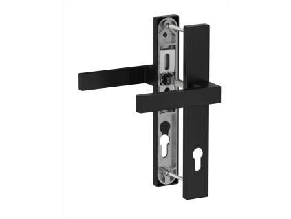 moderna klucka na vchodove dvere moderna cierna matna