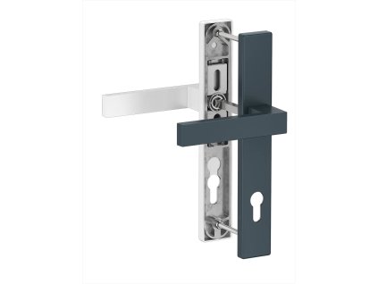 klucka na vchodove dvere dublin antracit biela moderna hranata