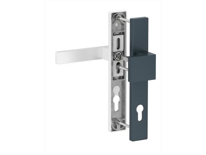 madlo klucka dublin moderna na vchodove dvere antracit biela