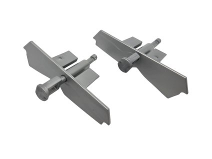 koncovka proilu z 90 strieborna