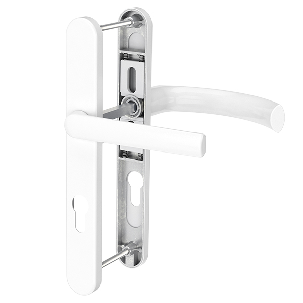 Medos Kľučka pod roletu (plochá)  pre PVC vchodové dvere biela RAL 9016 -  JOWISZ