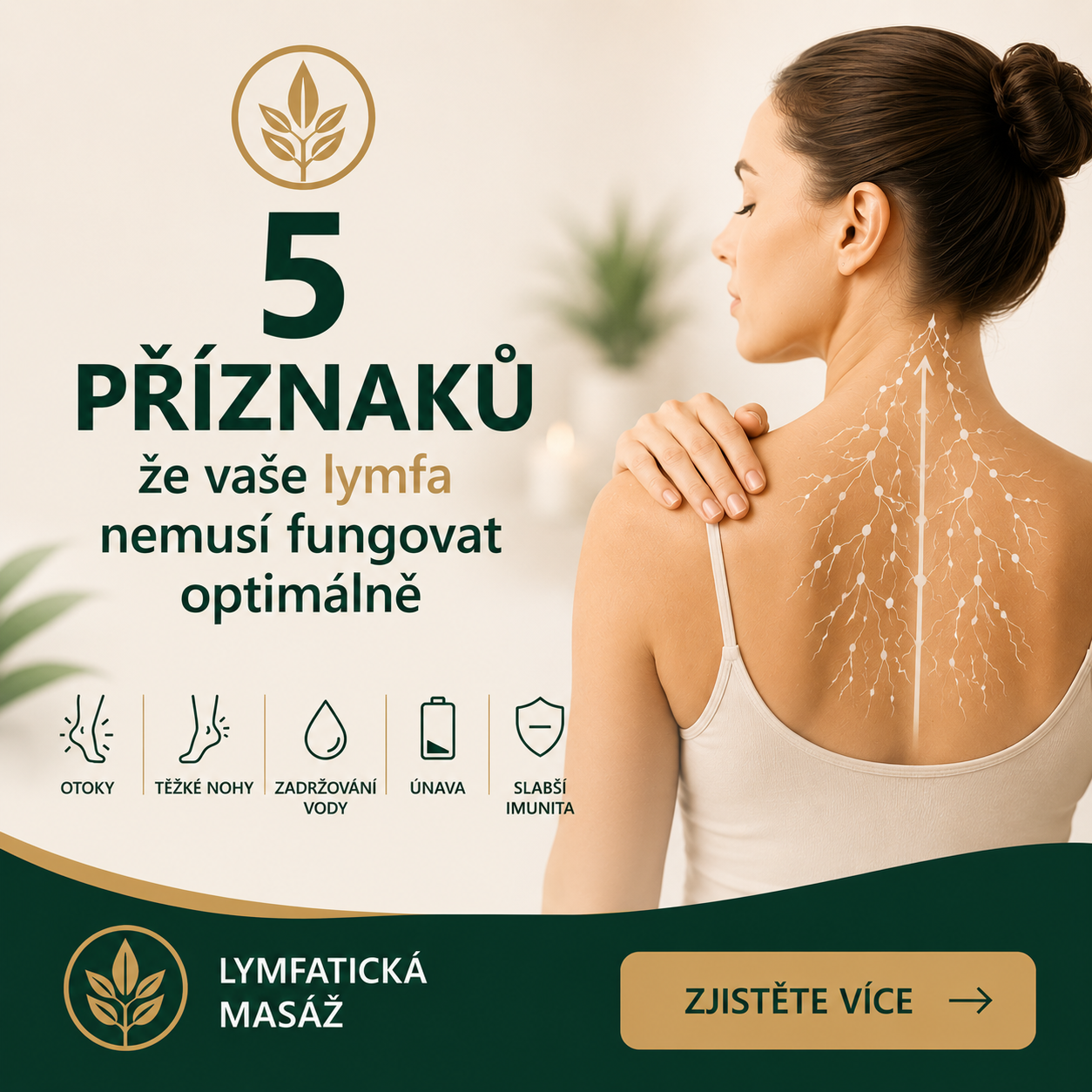 5 příznaků, že vaše lymfa nemusí fungovat optimálně