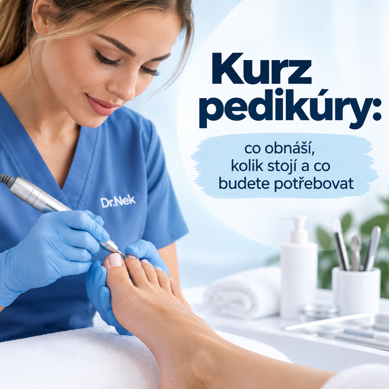 Kurz pedikúry: co obnáší, kolik stojí a co budete potřebovat