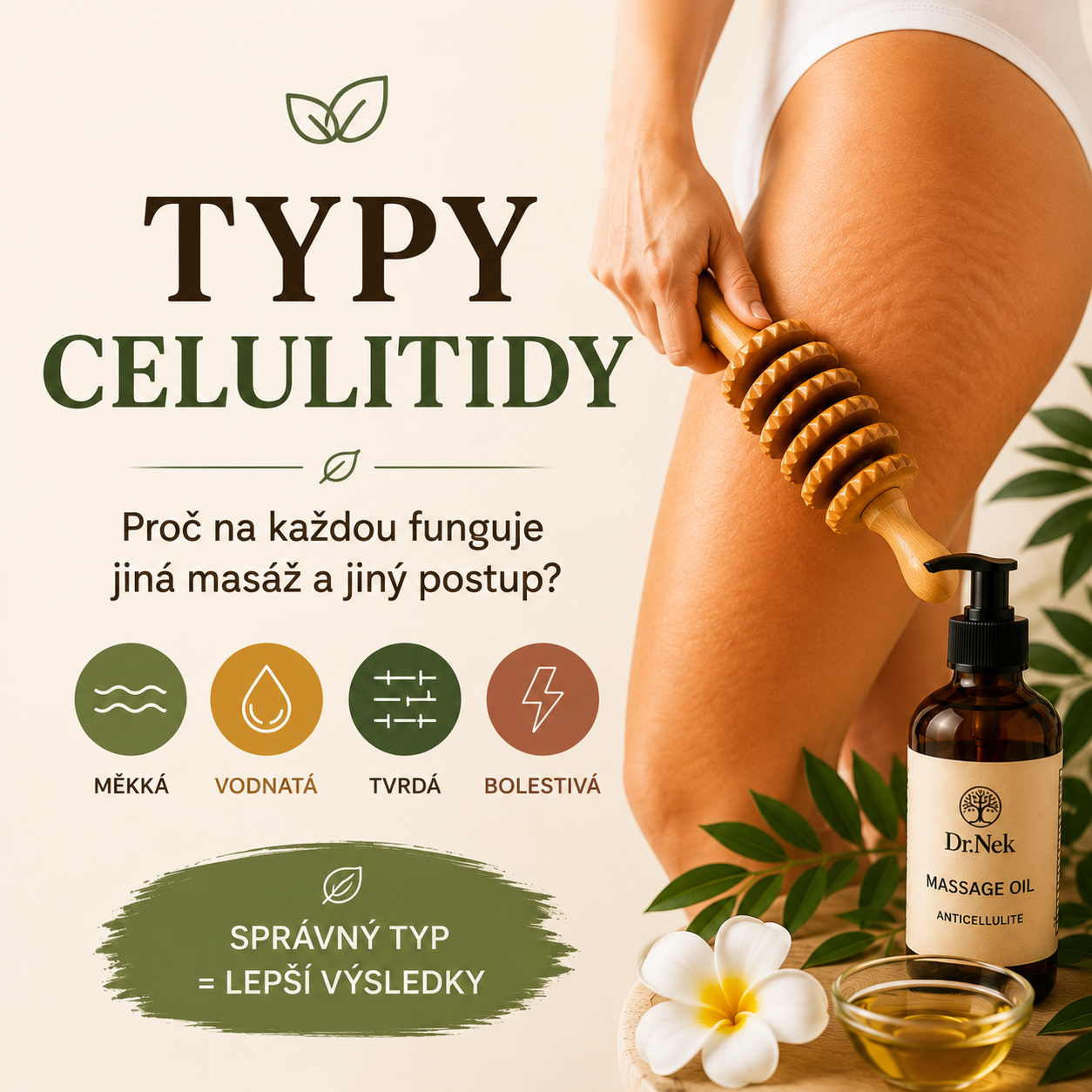 Jak rozpoznat typ celulitidy a proč na každou funguje něco jiného