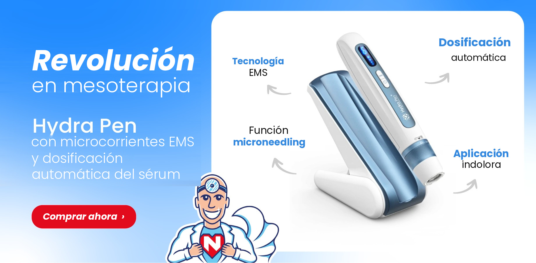 Hydra Pen: revolución en mesoterapia