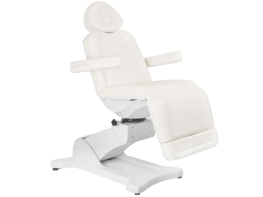 Electric beauty chair Azzurro 869A rotating, 4 motors, white color