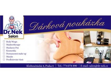 Gift voucher to Dr.nek salon