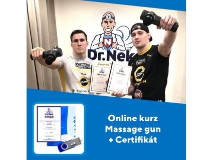 Certifikovaný On-line kurz masážní pistole