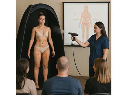 Curso de bronceado con spray