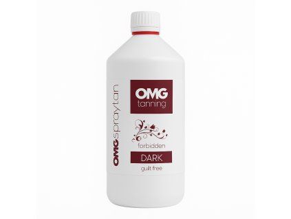 OMG spray tan – solution de bronzage par pulvérisation dark 1 l