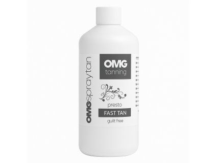 OMG spray tan – solution de bronzage par pulvérisation fast tan 1 l