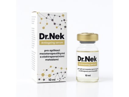 Dr.Nek Antiageing sérum s kyselinou hyaluronovou, kolagenem, aminokyselinami a minerály pro mezoterapii a mikrojehličkování