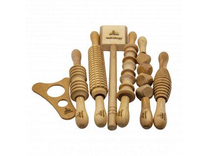Dr.Nek set of wooden elements for maderotherapy