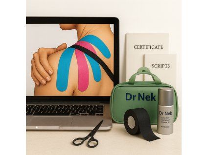 Curso online de kinesio taping con accesorios