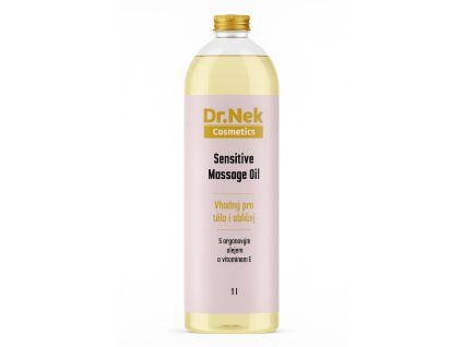 Dr.Nek Aceite de masaje Sensitive con aceite de argán y vitamina E 1 l