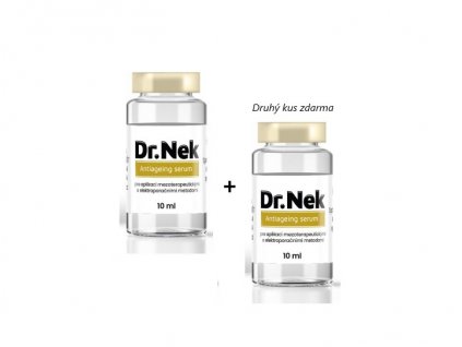 AKCE 1 + 1 ZDARMA - Dr.Nek Antiageing sérum s kyselinou hyaluronovou, kolagenem, aminokyselinami a minerály pro mezoterapii a mikrojehličkování