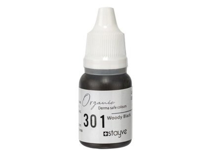 Permanent Make-up Color Woody Black No. 301