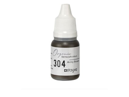 Barva pro permanentní make-up Stayve Army Brown č. 304