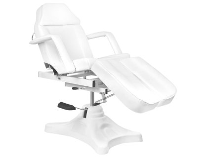 Scaun cosmetic hidraulic A-234C Pedi alb