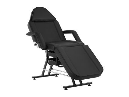 Kosmetické křeslo Sillon s přihrádkami černé