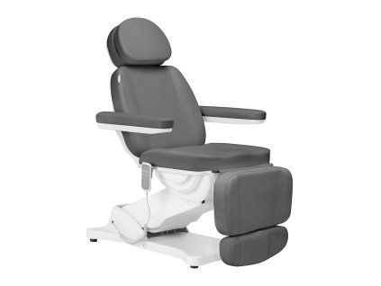 Elektromos kozmetikai szék SILLON CLASSIC 3 motorral – szürke színben