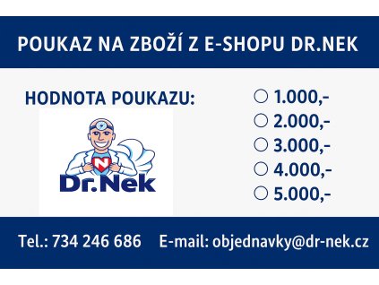 Darčekový poukaz do e-shopu Dr.nek