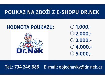 Geschenkgutschein für den Dr.nek E-Shop